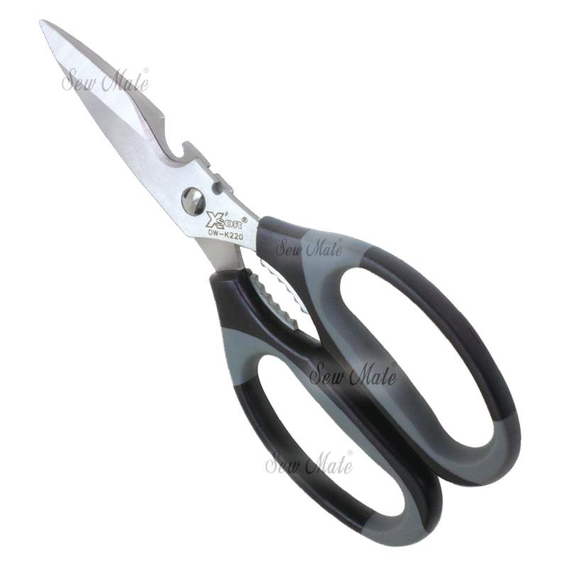 Multi-Functional Kitchen Scissors, 8 1/2",Donwei