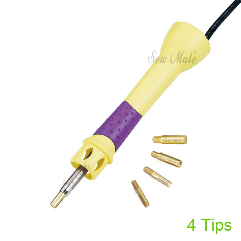 Hot-Fix Crystal Applicator Wand (4 Tips),Donwei