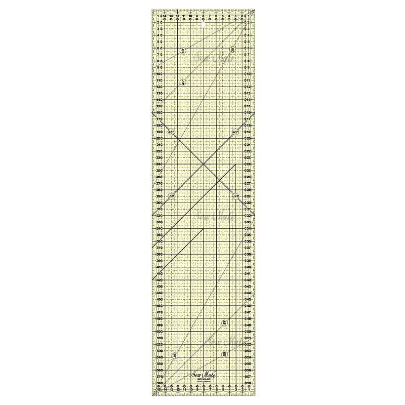 Non-Slip Quilting Ruler (Metric Version) , 16x60cm,Donwei