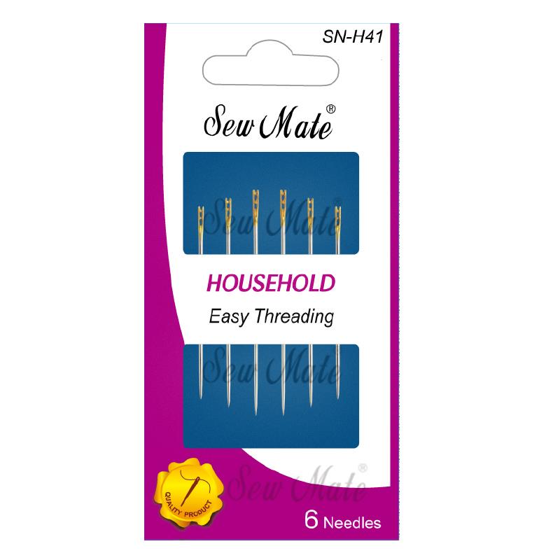 Household Needles-Easy Threading, Sharp Tip,Donwei