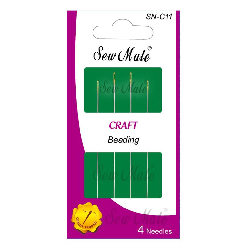 Craft Needles-Beading, Sharp Tip,Donwei