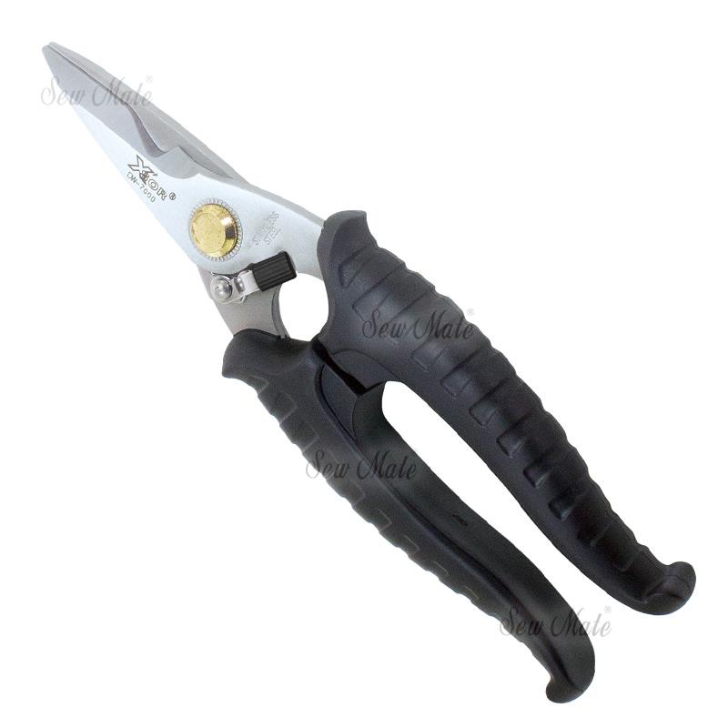Multi-Function Heavy Duty Scissors, 7" (large cutting notch),Donwei