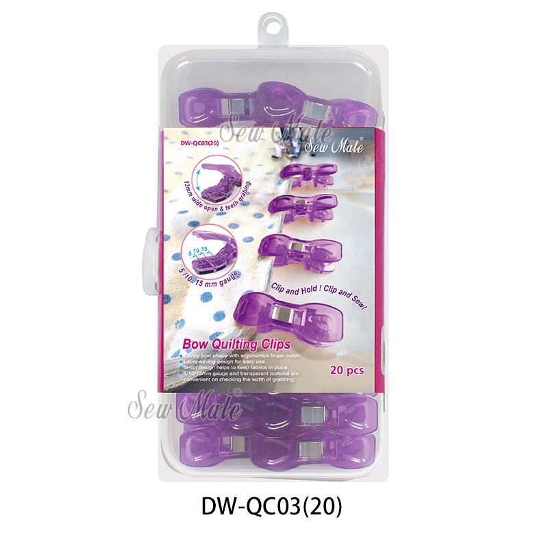 Quilting Clip, Large (VIOLET),Donwei