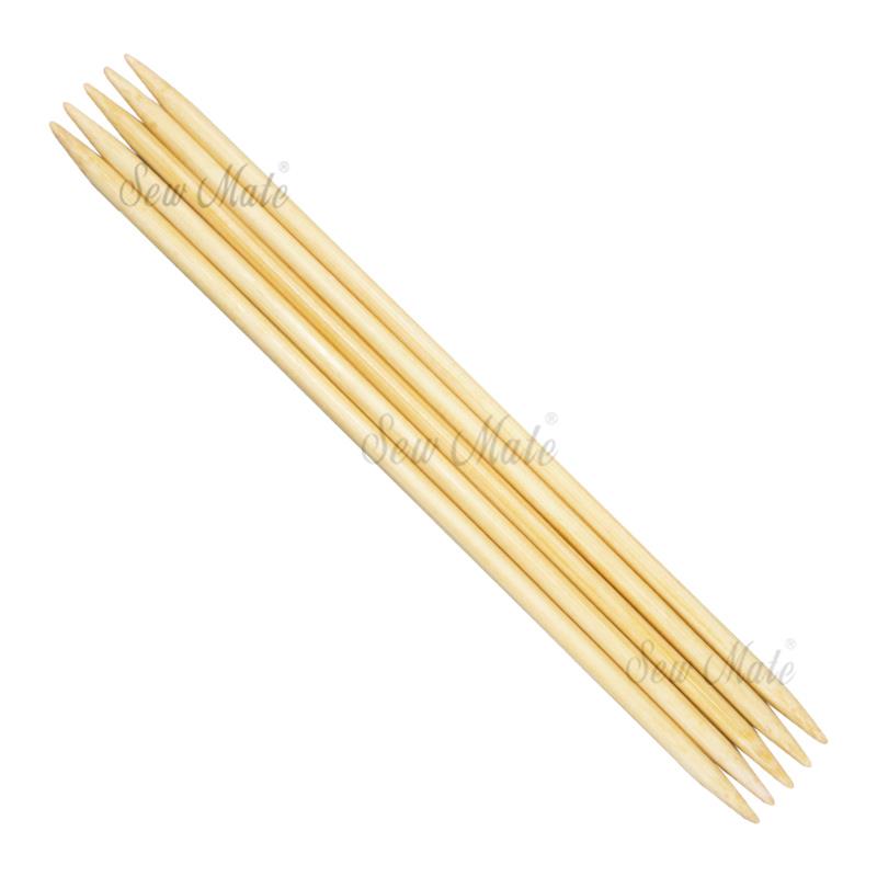 Bamboo Knitting Needles, Double Pointed, 15cm, 20cm,Donwei