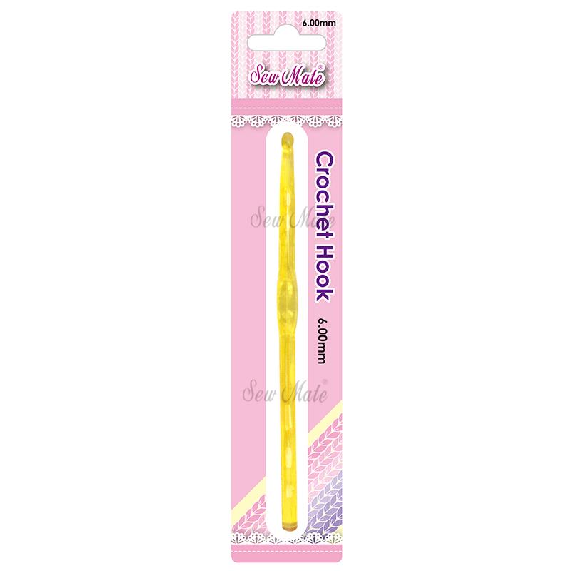 Crystal Crochet Hook , 15cm,Donwei