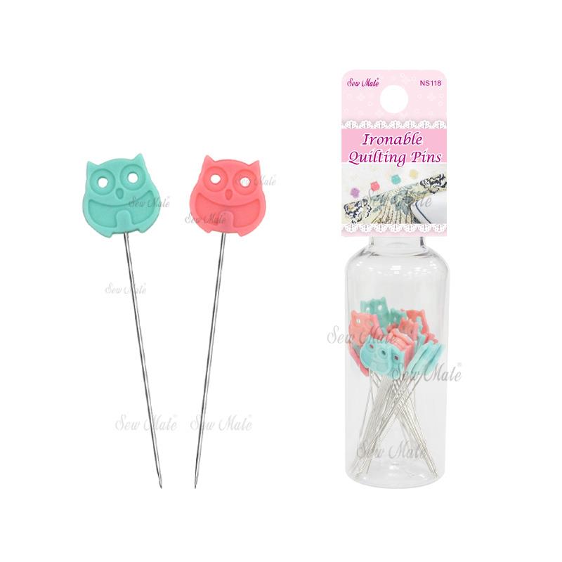 Ironable Quilting Pins (Owl),Donwei